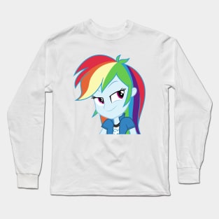 Rainbow Dash has a cunning plan Long Sleeve T-Shirt